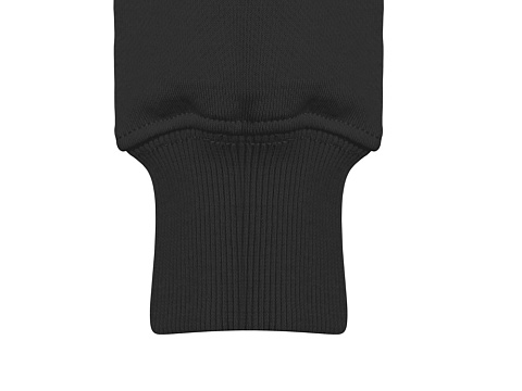 Свитшот оверсайз с рукавом реглан Belgrade, унисекс, черный - рис 5.