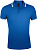 Рубашка поло мужская Pasadena Men 200 с контрастной отделкой, ярко-синяя с белым - миниатюра - рис 2.