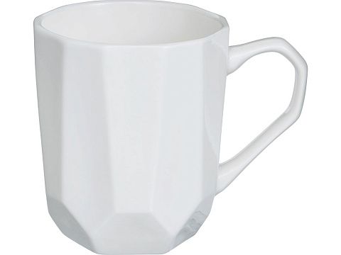 Кружка с гранями Amery, 310мл, белый глянцевый - рис 2.
