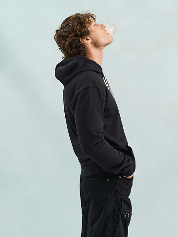 Худи унисекс Cameron, темно-синее с серым - рис 8.