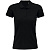 Рубашка поло женская Planet Women, черная - миниатюра
