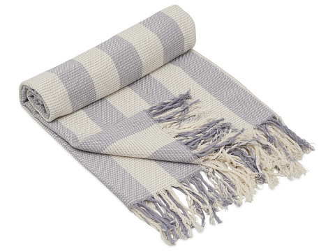 Подарочный набор c пледом, термосом, свечой и миндалем, черный - рис 9.