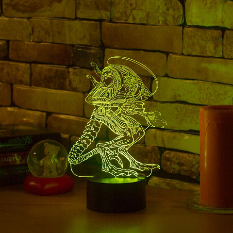 3D светильник Чужой - рис 3.