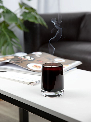 Ароматическая свеча Fragnola, грейпфрут и ветивер, бордовая - рис 7.