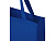 Madras эко- сумка с ластовицей из переработанного хлопка, сертифицированного согласно GRS, плотностью 140 г/м² - Ярко-синий - миниатюра - рис 4.