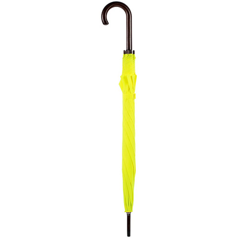 Зонт-трость Standard, желтый неон - рис 4.