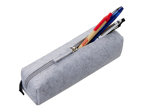 Пенал Felt из RPET-фетра, светло-серый - рис 2.