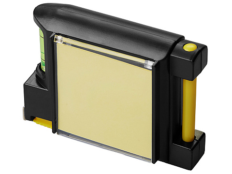 Рулетка на 2 м с уровнем и блоком для записей Nerd - рис 3.