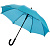 Зонт-трость Undercolor с цветными спицами, бирюзовый - миниатюра