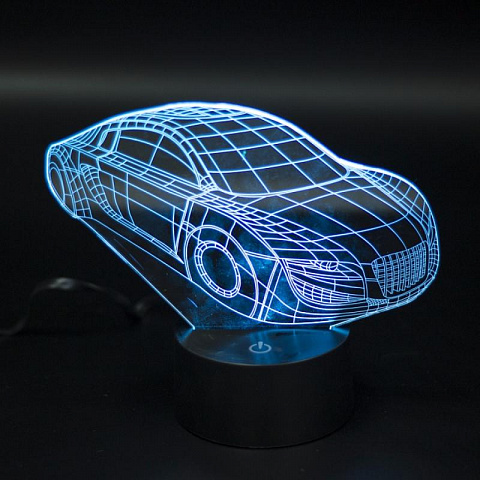 3D светильник Автомобиль - рис 6.