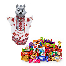 Игрушка Би-Ба-Бо Волчок - новогодний подарок «Серебристая мелодия», классический 300 г.