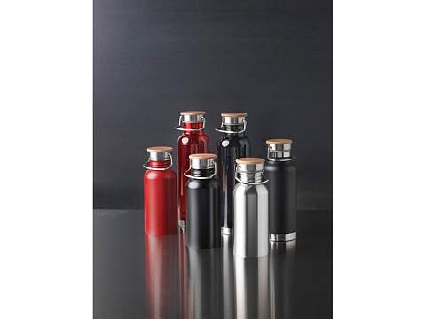 Спортивная бутылка Thor объемом 550 мл, черный - рис 4.