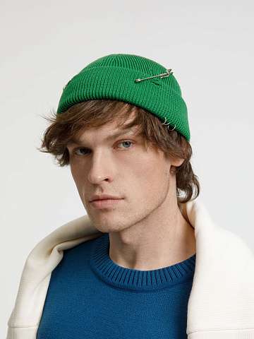 Шапка Pricker, ярко-зеленая - рис 9.