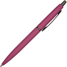 Ручка металлическая шариковая San Remo, софт-тач, 1.0 мм, бордовый