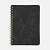 Ежедневник Spiral, недатированный, черный - миниатюра