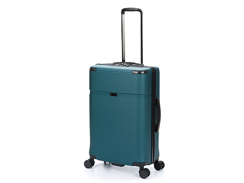 Чемодан TORBER Onego, зелёный, ABS-пластик, 69,5 х 46 х 26 см, 69 л