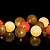Гирлянда шарики "Тайские фонарики" (на батарейках) - миниатюра