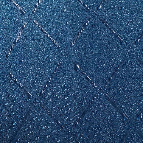 Зонт-трость Magic с проявляющимся рисунком в клетку, темно-синий - рис 3.