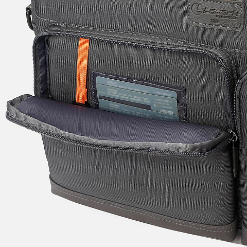 Cумка для ноутбука L255, темно-серая - рис 12.