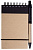 Блокнот на кольцах Eco Note с ручкой, черный - миниатюра - рис 2.