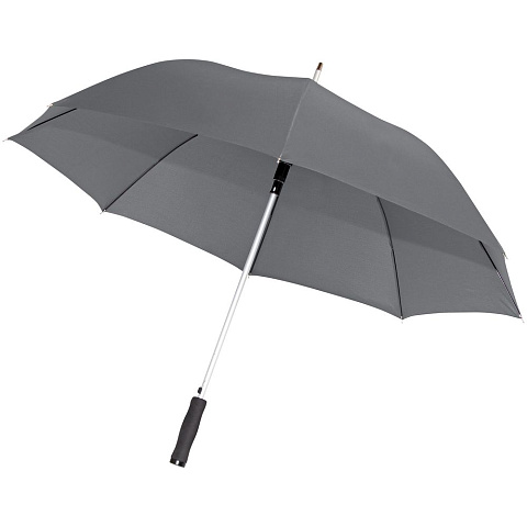 Зонт-трость Alu Golf AC, серый - рис 2.