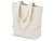 Сумка для шоппинга Cotton из переработанного хлопка 280 г, натуральный - миниатюра
