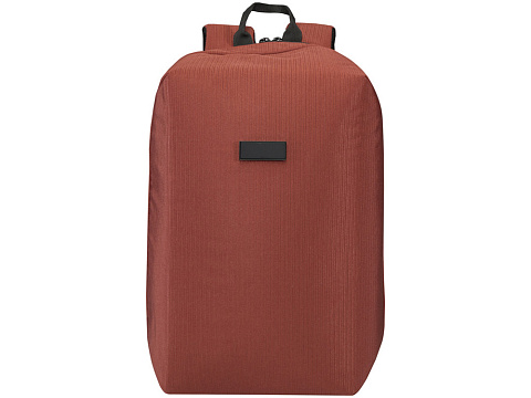 Рюкзак Luma для ноутбука с диагональю экрана 15 дюймов с защитой от кражи объемом 10 л из материала, переработанного по стандарту GRS - Brick - рис 2.