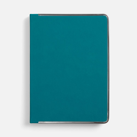 Ежедневник Metal Frame на заказ, датированный, бирюзовый - рис 5.