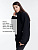 Куртка флисовая унисекс Nesse, черная - миниатюра - рис 7.