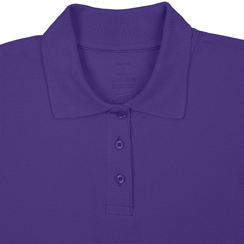 Рубашка поло женская Virma Lady, фиолетовая - рис 4.
