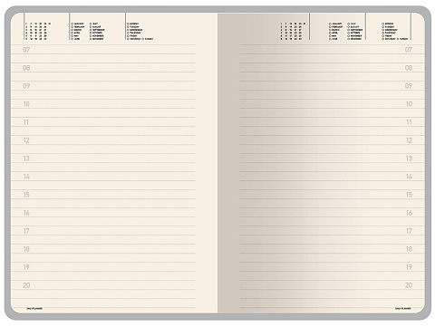 Ежедневник А5 Megapolis Color New soft-touch, темно-синий - рис 8.