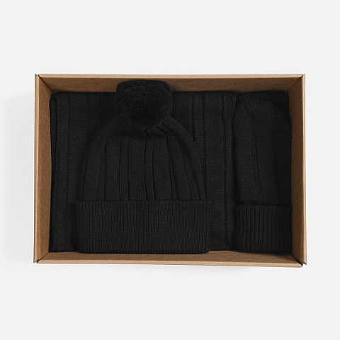 Набор Knit Beat, черный - рис 3.