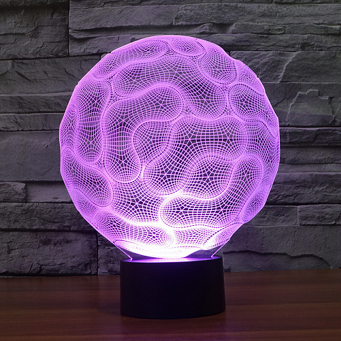 3D лампа Сфера - рис 4.