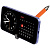 Ручка шариковая Standic с подставкой для телефона, оранжевая - миниатюра - рис 8.
