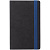 Ежедневник Velours, недатированный, черный с синим - миниатюра - рис 3.