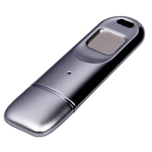 Флешка с отпечатком