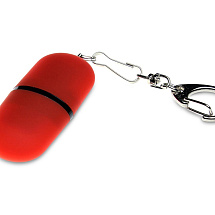 Флешка Goutte Soft-touch на 64 Гб, красный