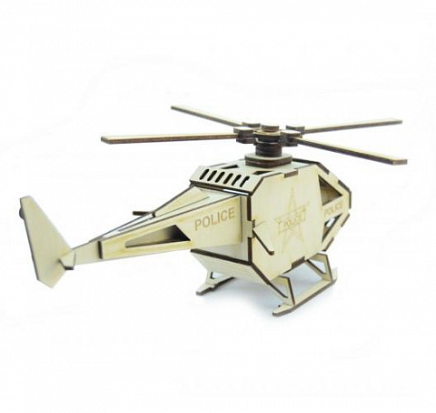 3D конструктор "Вертолет Police" - рис 3.