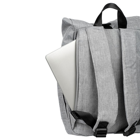 Рюкзак Packmate Roll, серый - рис 7.