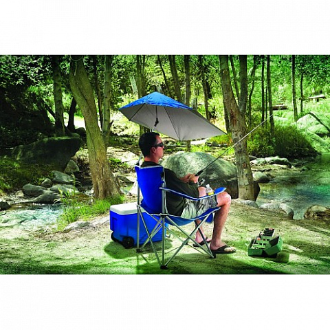 Складной стул с зонтом для рыбалки и отдыха - рис 4.
