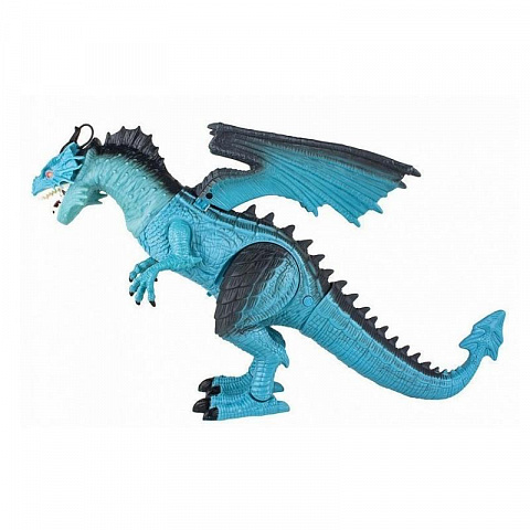 Огнедышащий синий дракон на радиоуправлении - рис 2.