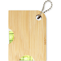 Levo бамбуковая открывалка для бутылок с уровнем - Натуральный