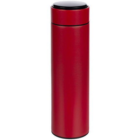 Смарт-бутылка с заменяемой батарейкой Long Therm, красная - рис 2.