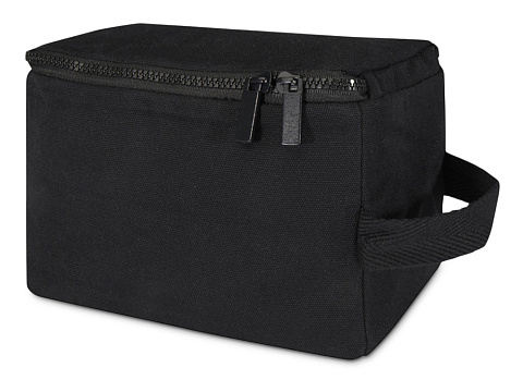 Органайзер для туалетных принадлежностей из переработанного материала Pack 500 г/м² Aware™ - сплошной черный