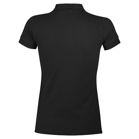 Рубашка поло женская Portland Women 200 черная - рис 3.