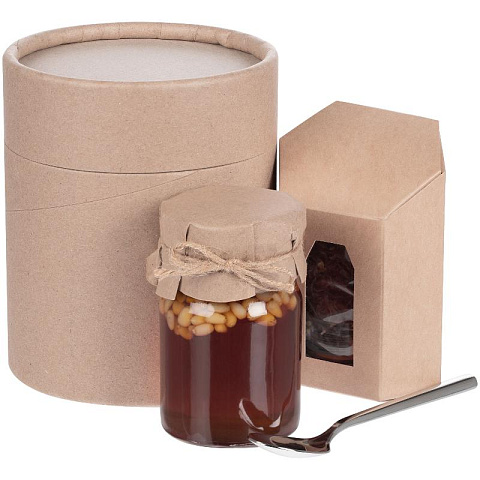 Подарочный набор "Мед + чай" в тубусе - рис 6.