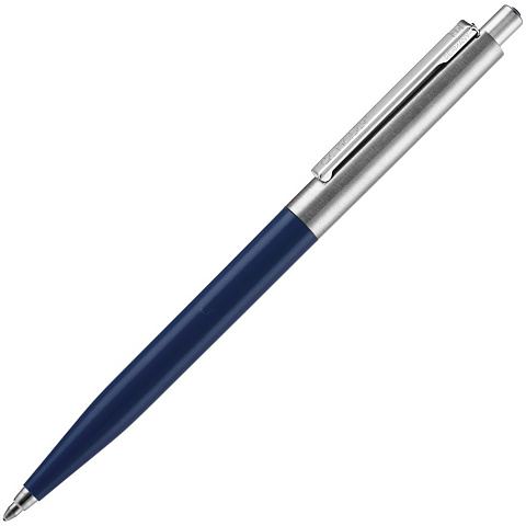 Ручка шариковая Senator Point Metal, ver.2, темно-синяя - рис 2.
