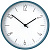 Часы настенные Floyd, голубые с белым - миниатюра - рис 2.