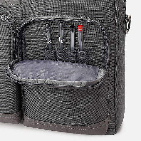 Cумка для ноутбука L255, темно-серая - рис 14.