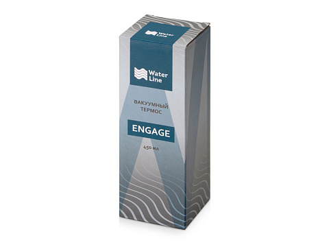Вакуумный термос Engage, 450 мл, черный - рис 10.